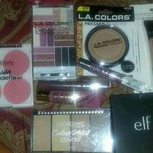 a nice lot of makeup.